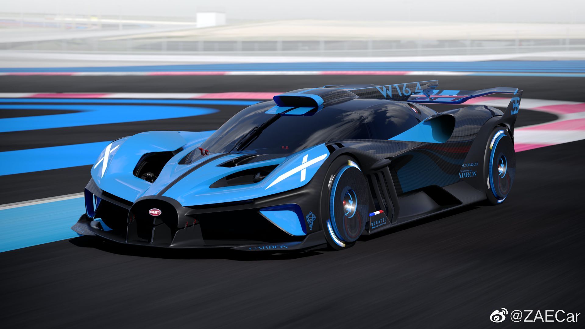 布加迪概念车，标志着布加迪未来的发展方向