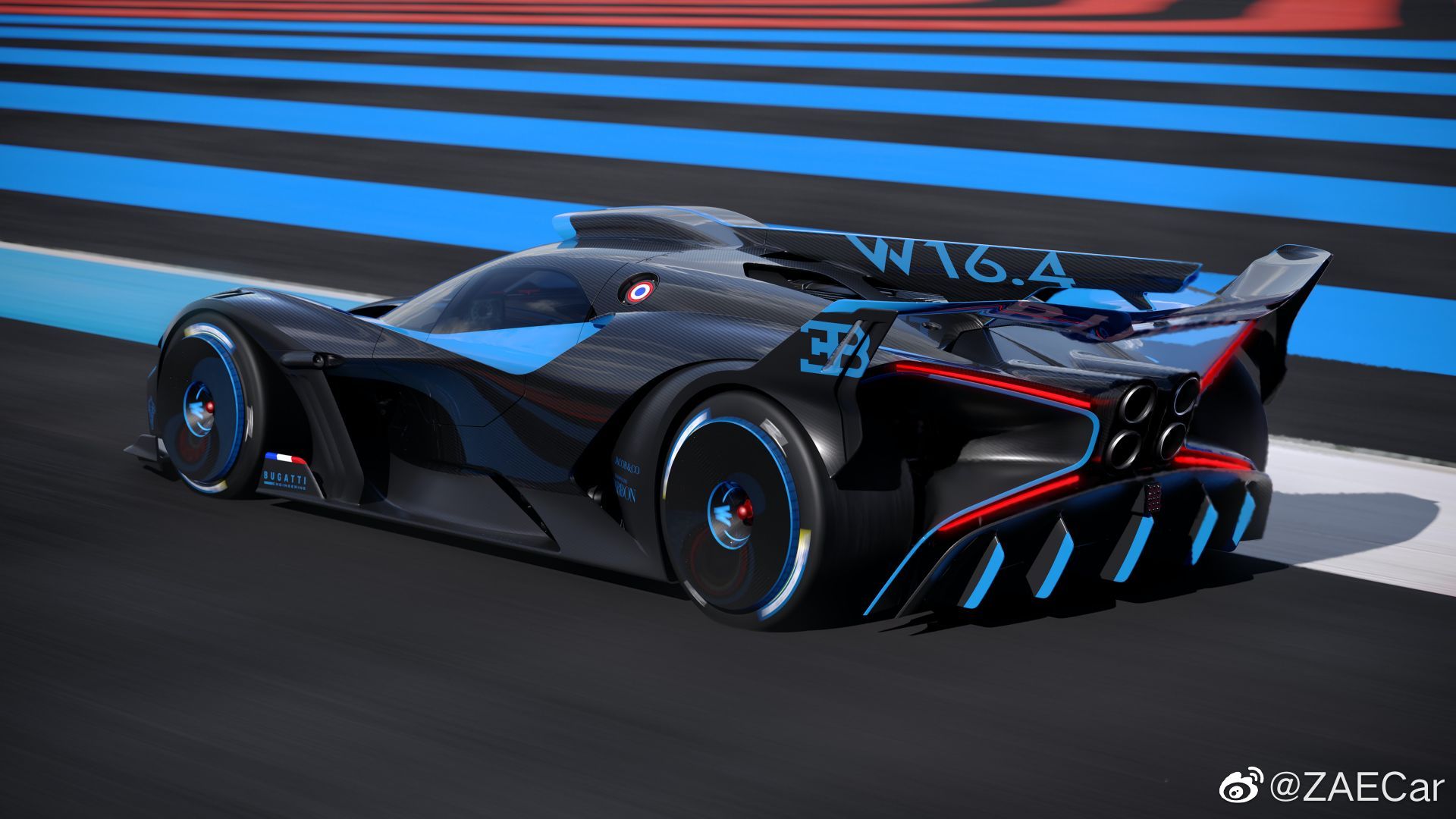 布加迪概念车，标志着布加迪未来的发展方向