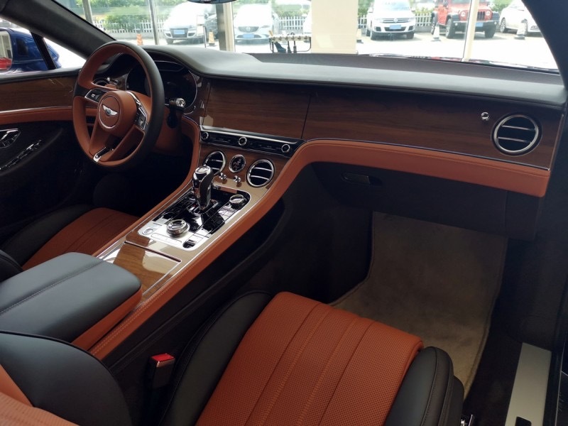 宾利欧陆 GT W12 摩洛哥蓝/棕褐