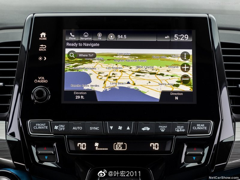 每天一组汽车美图：2021款美版本田奥德赛