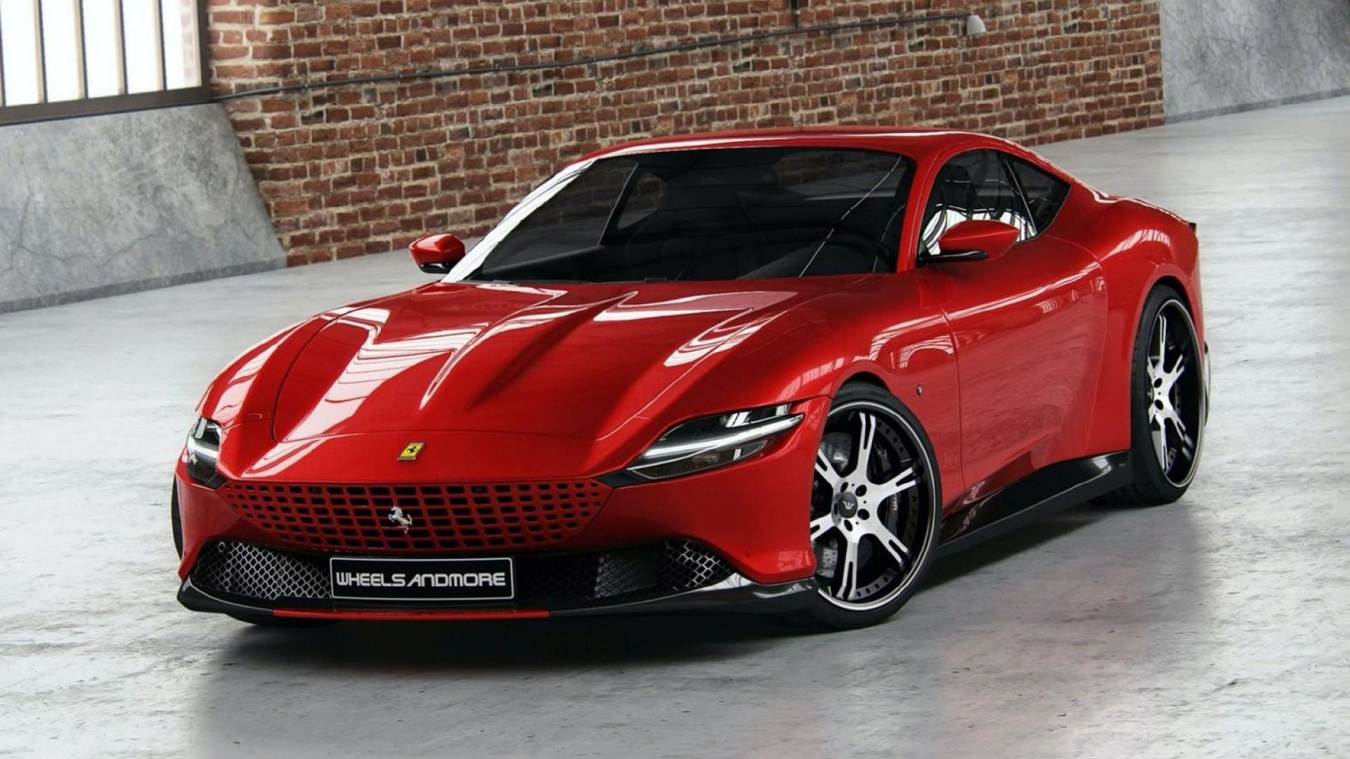 德国wheelsandmore提供705马力法拉利roma升级包