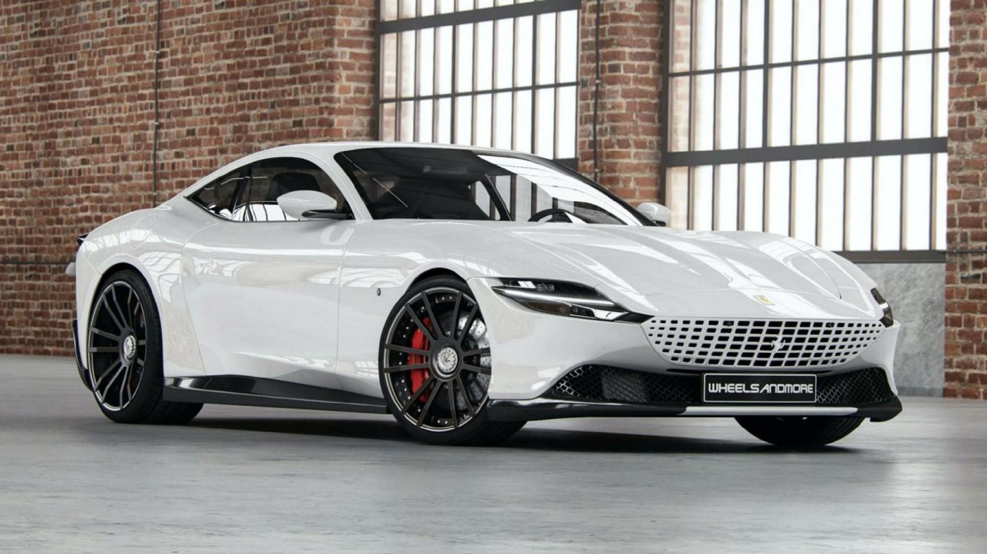 德国Wheelsandmore提供705马力法拉利Roma升级包。