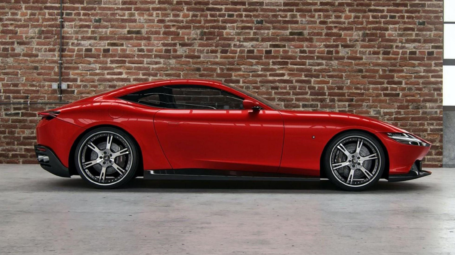 德国Wheelsandmore提供705马力法拉利Roma升级包。