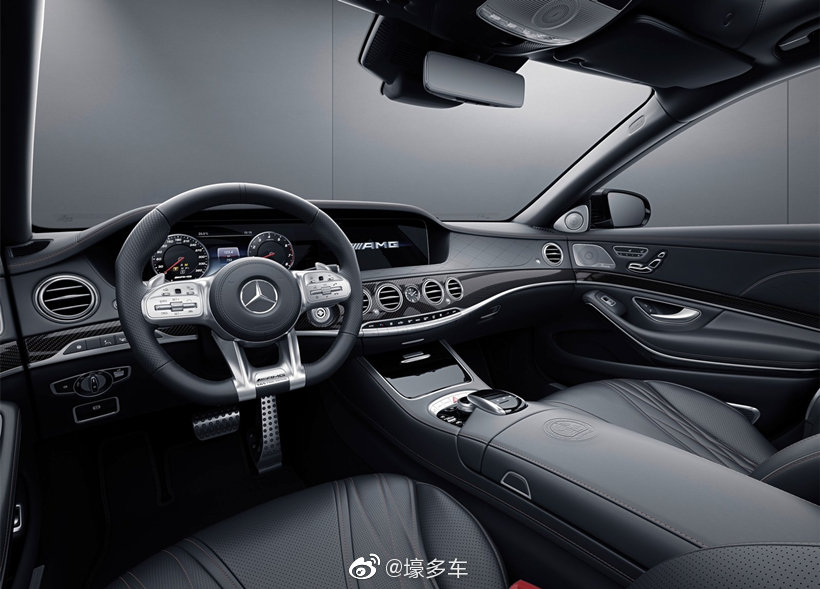 这台AMG S真的好看，不愧是标杆!