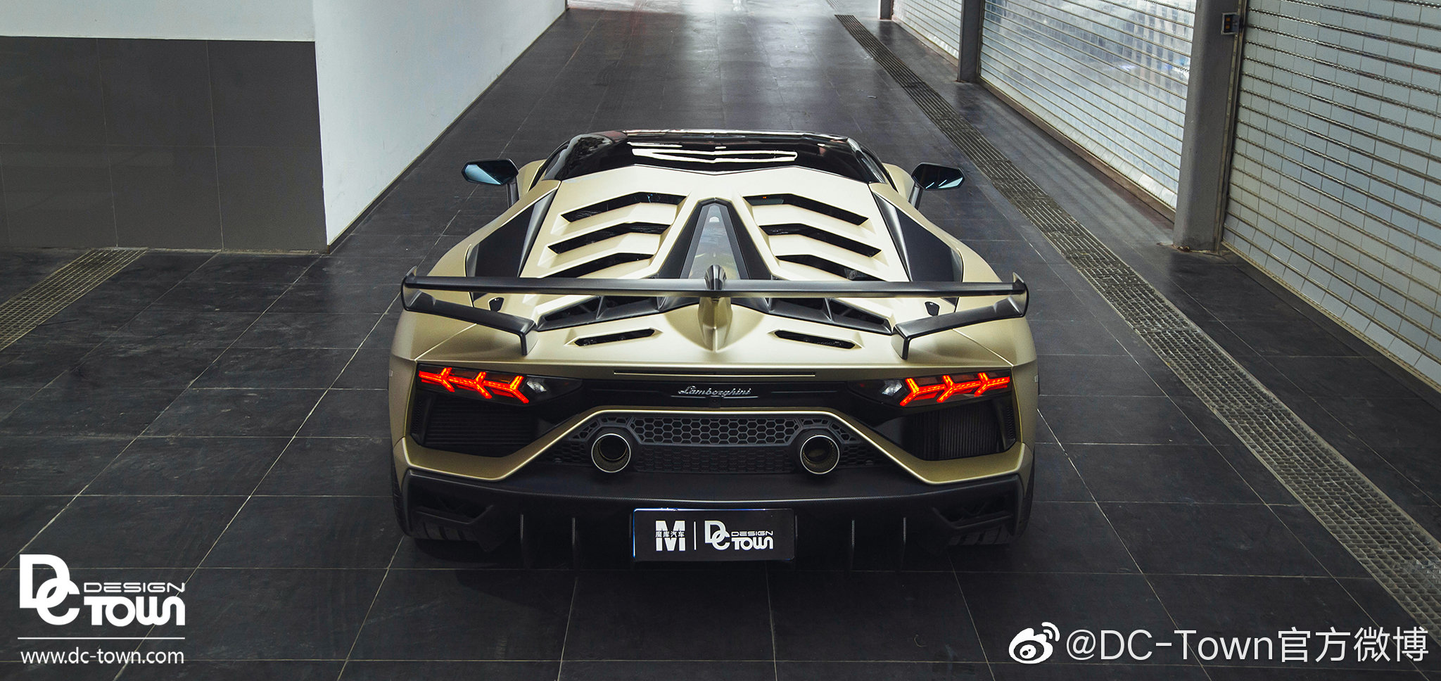 DC出品： 兰博基尼SVJ 整车香槟金改色贴膜