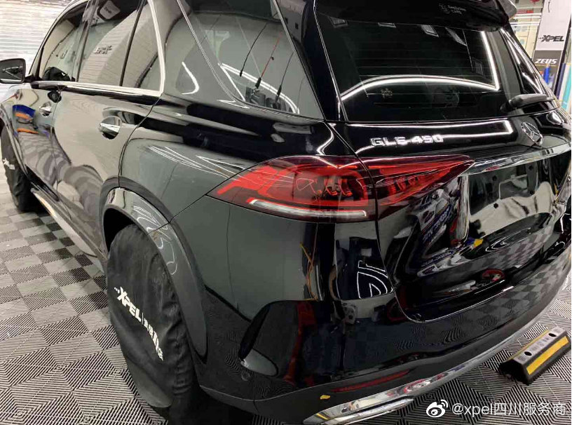 奔驰贴膜之后，真的好美！哈哈，xpel果然很强！