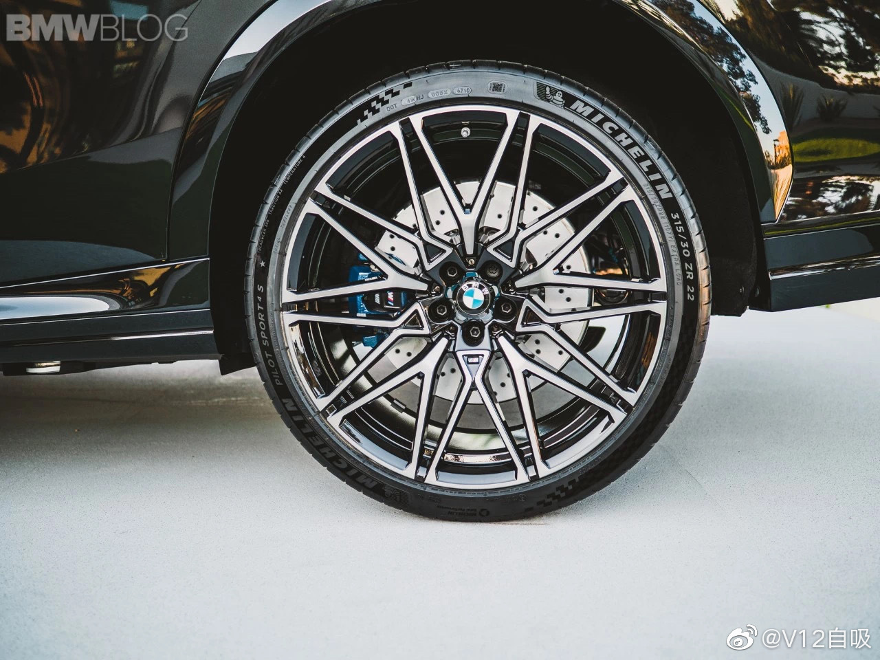 高清汽车美图：宝马X6 M雷霆版，霸气侧漏