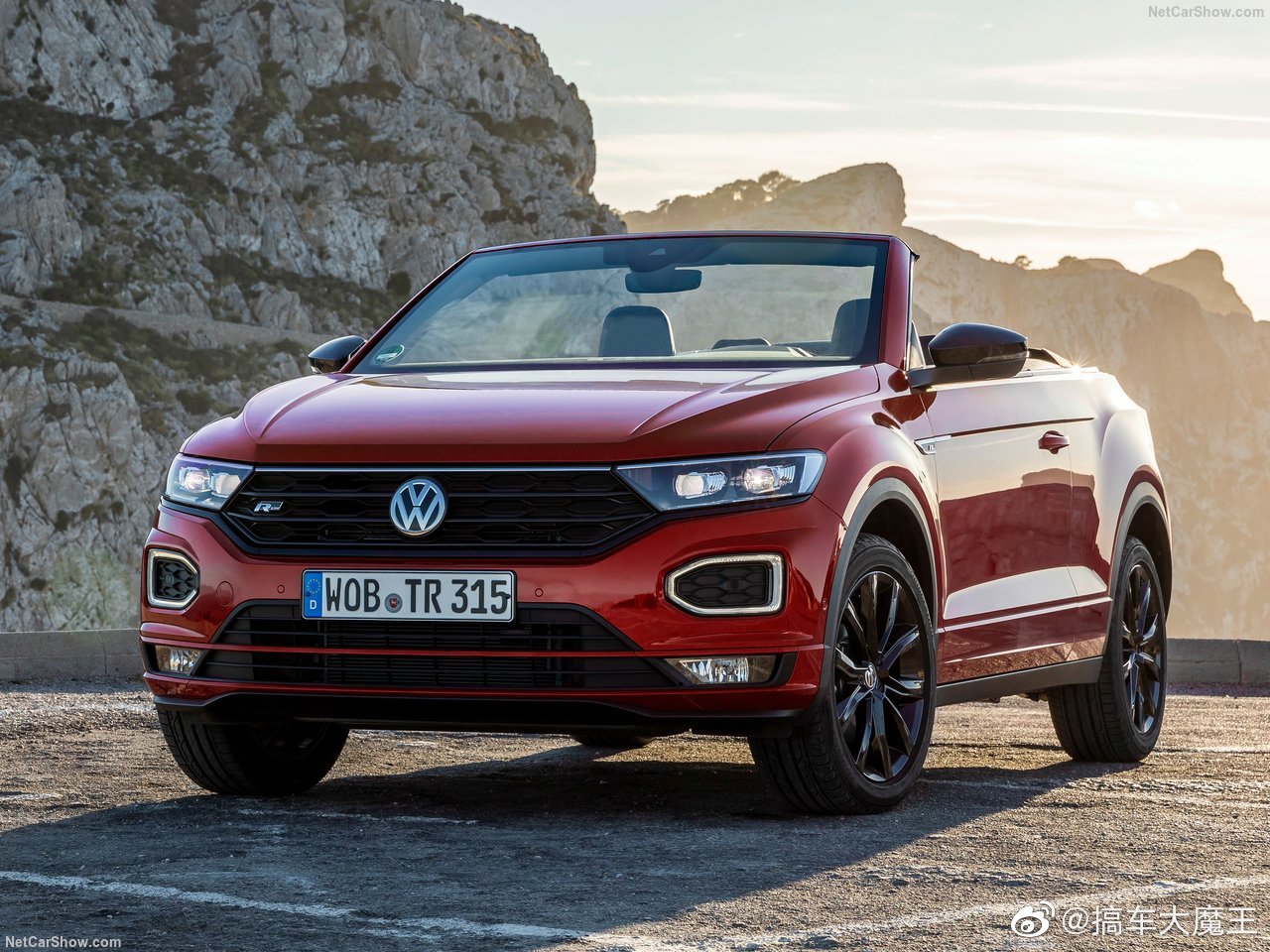大众对外发布了全新T-Roc Cabriolet官图