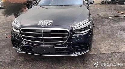 每天一组汽车美图：2021奔驰S级就长这样
