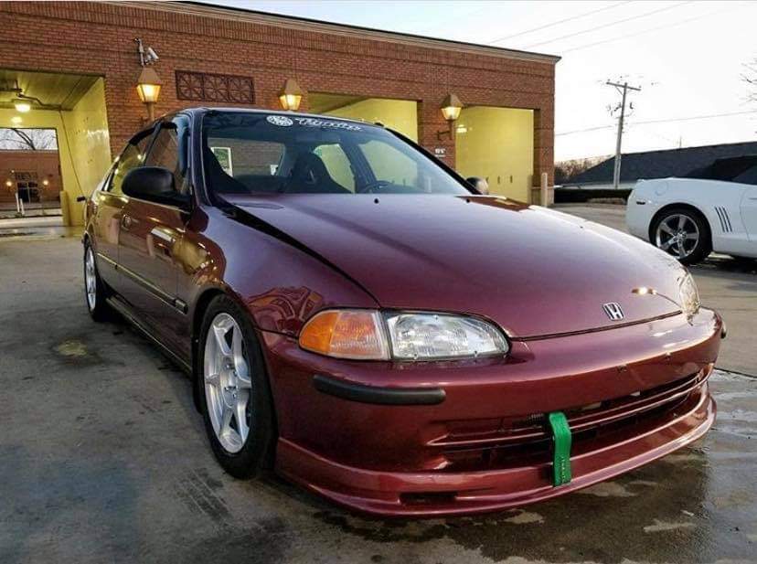 五代本田思域三厢eg机盖里的这颗红头可不好惹