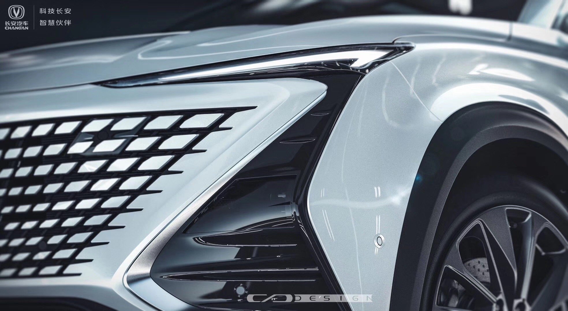 长安车型做出了雷克萨斯的感觉，除了车头不好看，其它线条完美