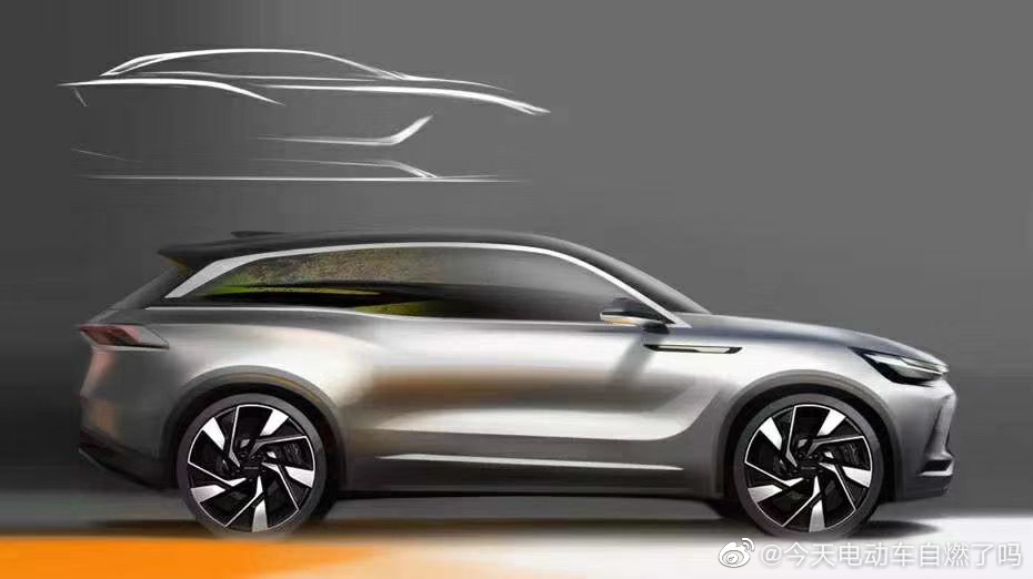 好看的汽车图片：北汽集团北京品牌BEIJING-X7