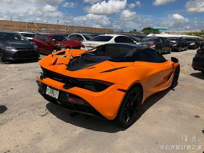 汽车美图：迈凯伦720S还有必要修好吗