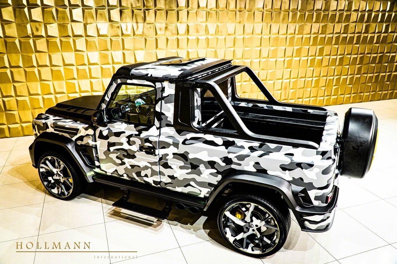 碳纤维的奔驰G小卡车真的太狠了！