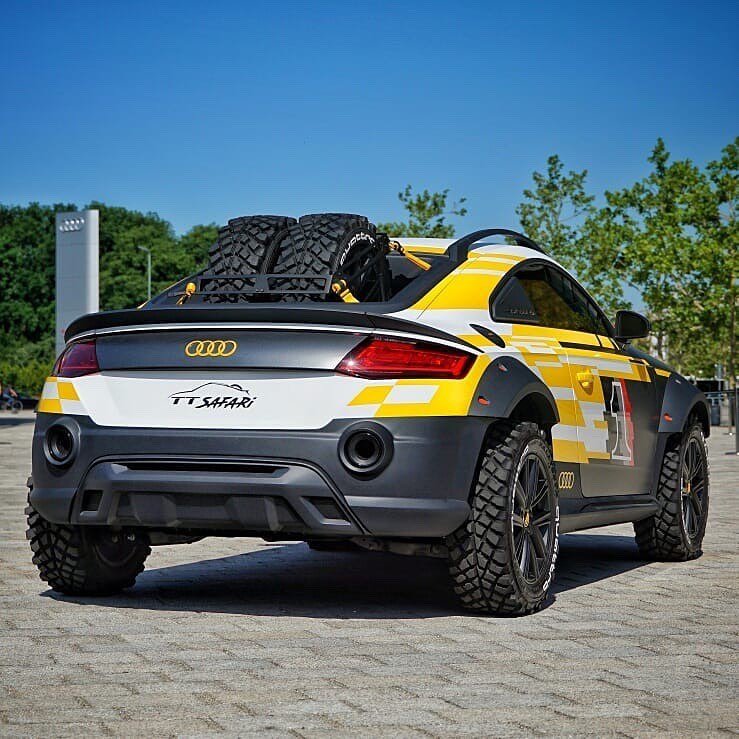 奥迪 TT 探险版！ 有兴趣了解一下么?