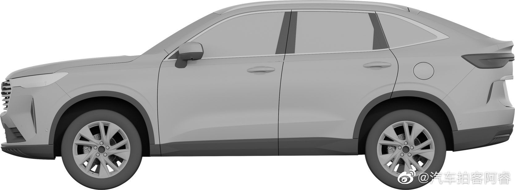 新一代哈弗H6的Coupe版，叫H6x？