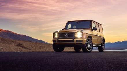 Mercedes-Benz G550，这汽车的颜色你还喜欢么？