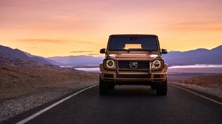 Mercedes-Benz G550，这汽车的颜色你还喜欢么？