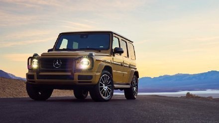 Mercedes-Benz G550，这汽车的颜色你还喜欢么？