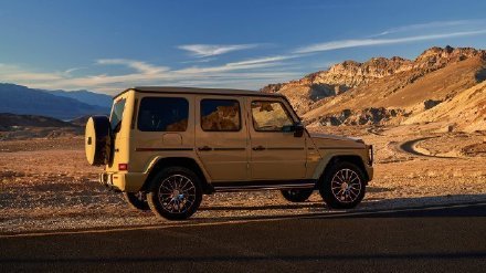 Mercedes-Benz G550，这汽车的颜色你还喜欢么？