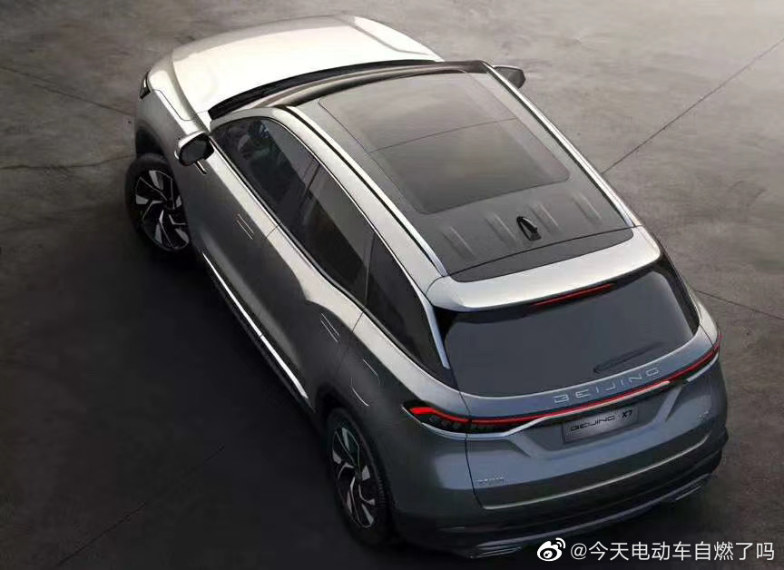 好看的汽车图片：北汽集团北京品牌BEIJING-X7