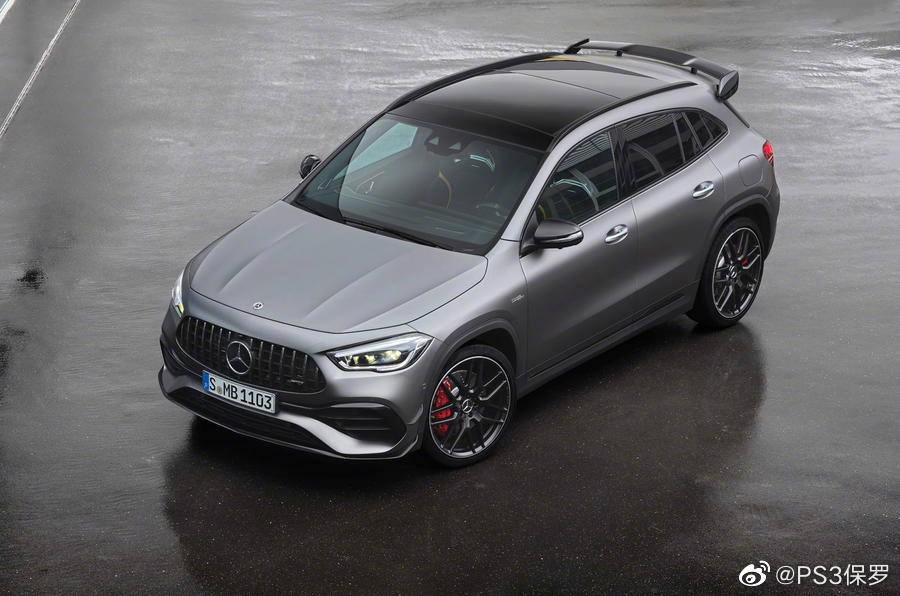 AMG GLA：战意十足的配色!