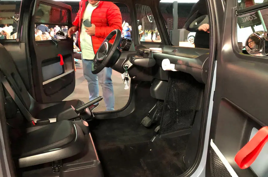 雪铁龙Ami微型电动车，车头车尾傻傻分不清