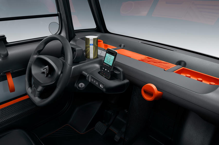 汽车美图赏析：雪铁龙Ami，卡哇伊的代步车