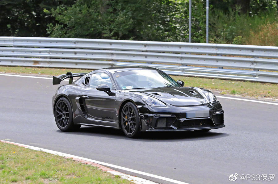 保时捷718 Cayman GT4 RS继续测试ing
