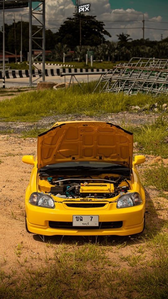 经典的 本田思域TypeR EK9 前期！