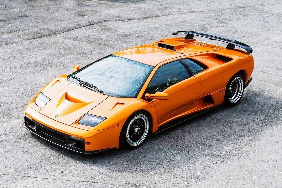 放现在看,还是很帅气的 lamborghini diablo gt