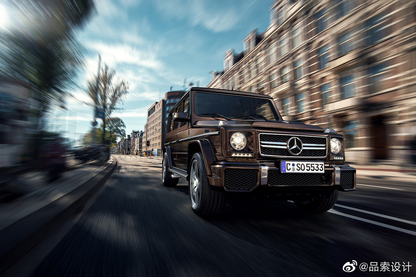 汽车美图抢先看：奔驰G系旅行汽车CG欣赏