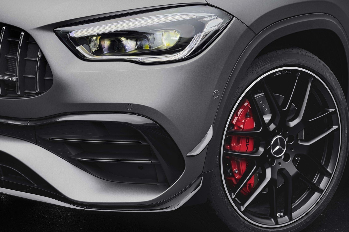 AMG GLA：战意十足的配色!