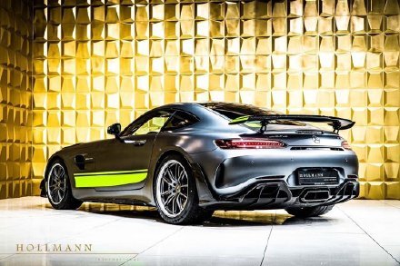 汽车美图：电光灰Mecedes AMG GT R Pro