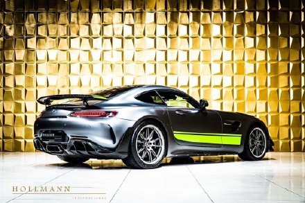 汽车美图：电光灰Mecedes AMG GT R Pro