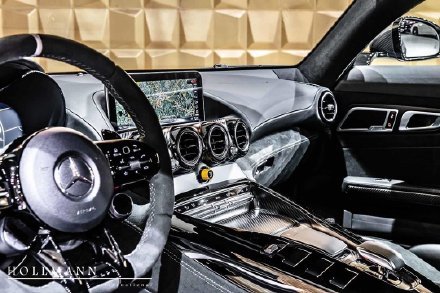 汽车美图：电光灰Mecedes AMG GT R Pro