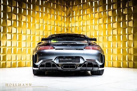 汽车美图：电光灰Mecedes AMG GT R Pro