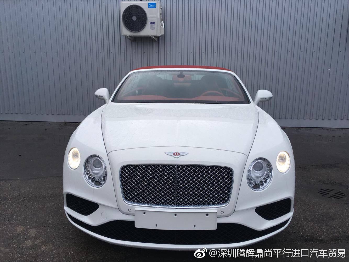 宾利敞篷GTC，你喜欢这种颜色吗？？