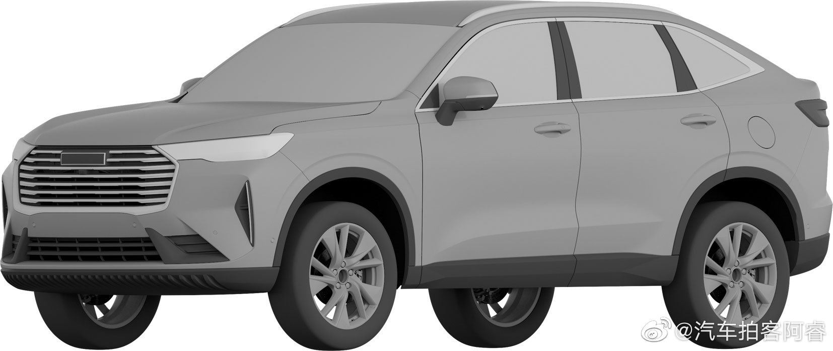 新一代哈弗H6的Coupe版，叫H6x？