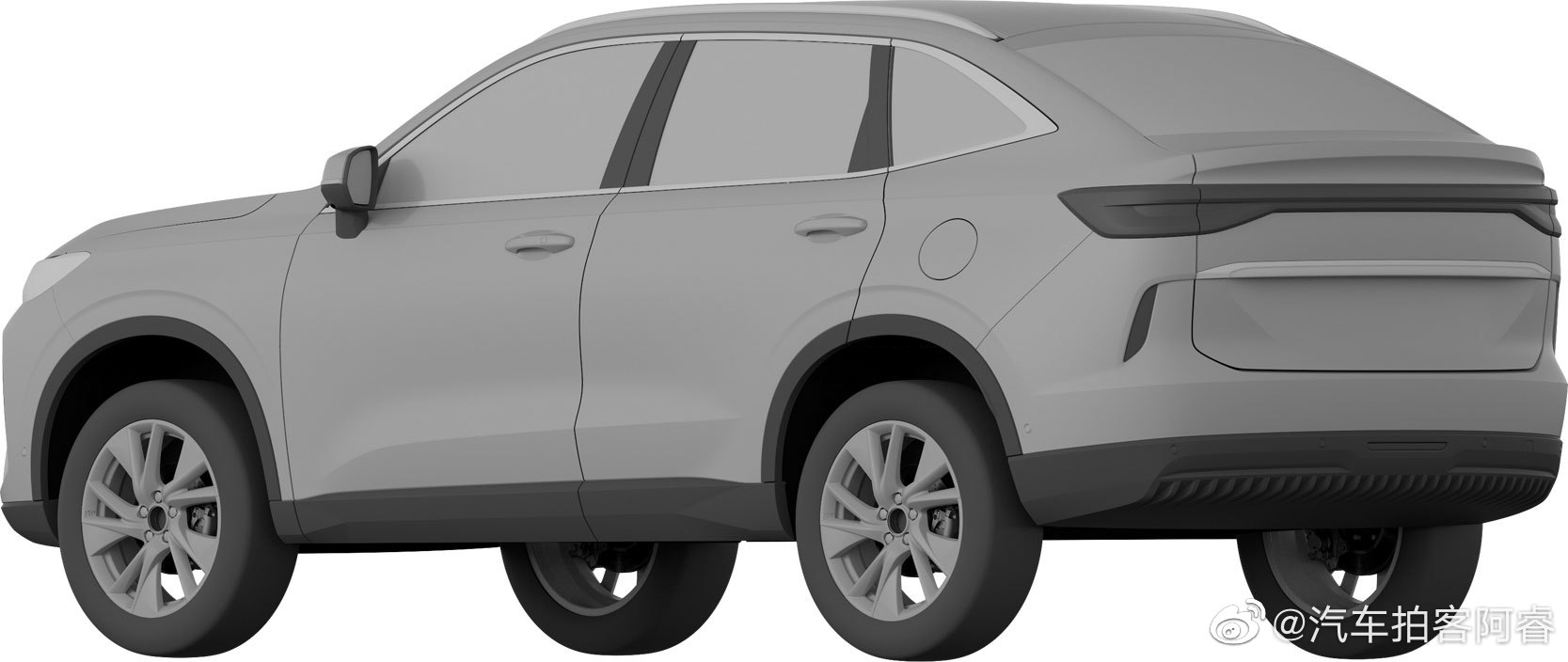 新一代哈弗H6的Coupe版，叫H6x？