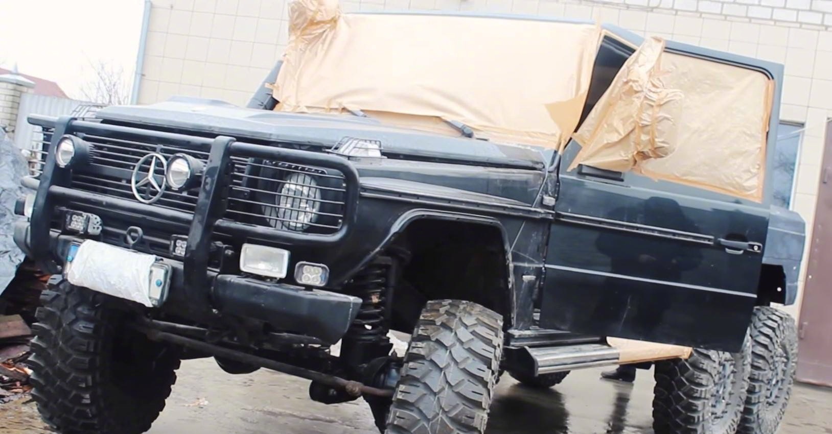 奔驰大G买来不就是用来改的么？