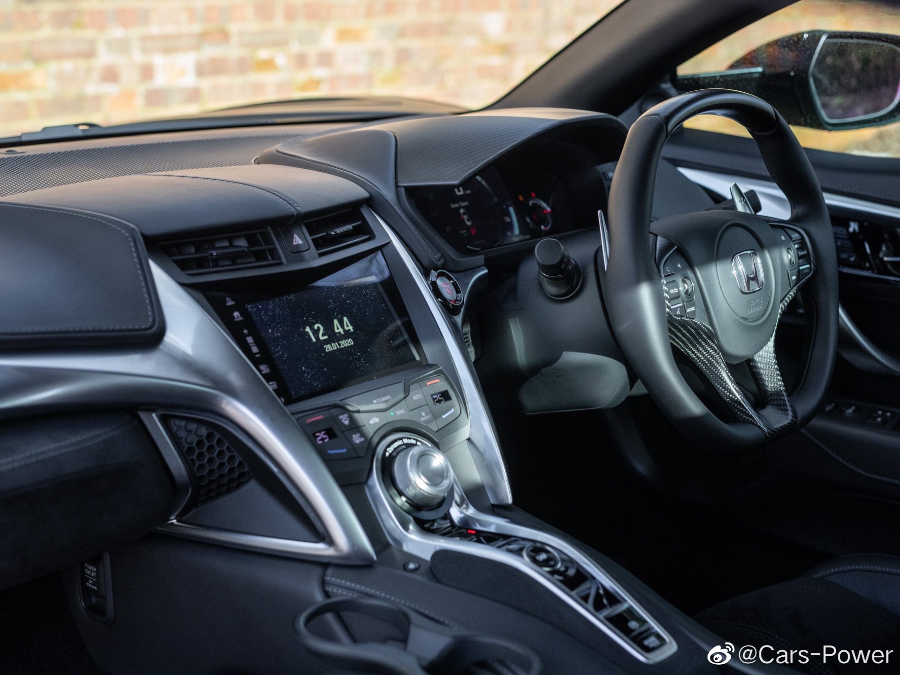 原厂黑化+碳 讴歌NSX 有点帅啊！