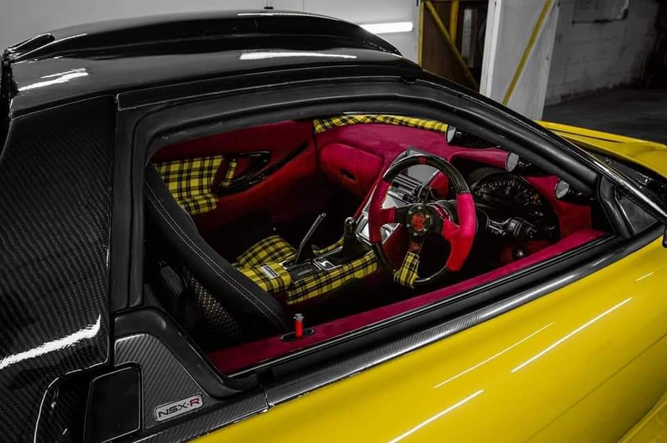 宽体低趴本田NSX，很黄很暴力！