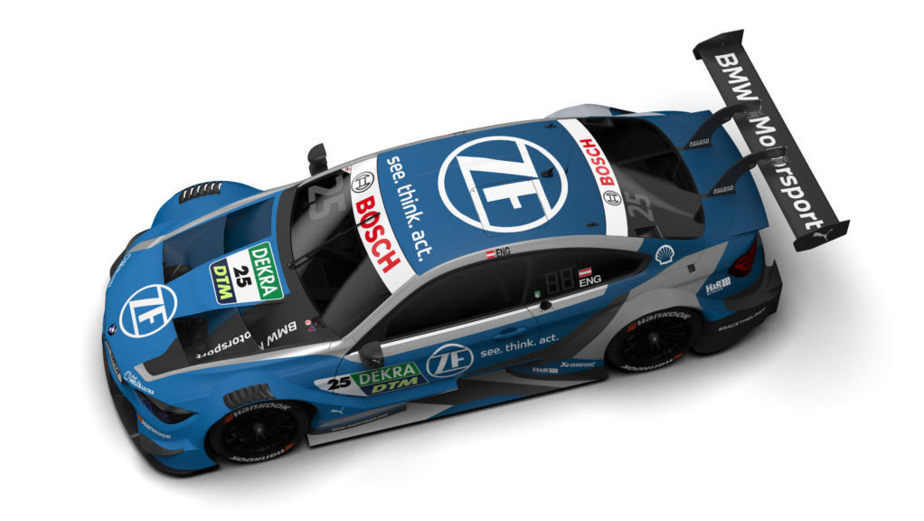 宝马公布2020赛季DTM涂装，共六辆M4 DTM