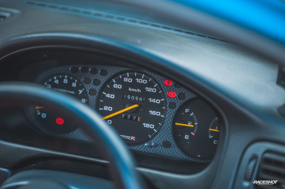 汽车美图赏析涂装本田思域typerek9