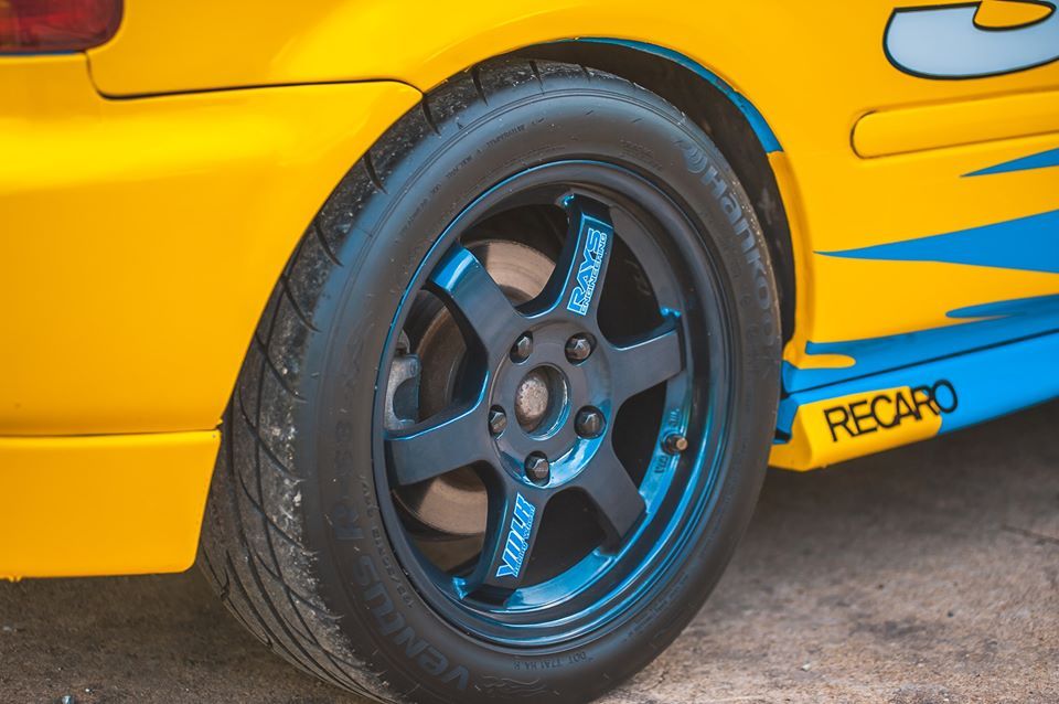 汽车美图赏析：涂装 本田思域TypeR EK9