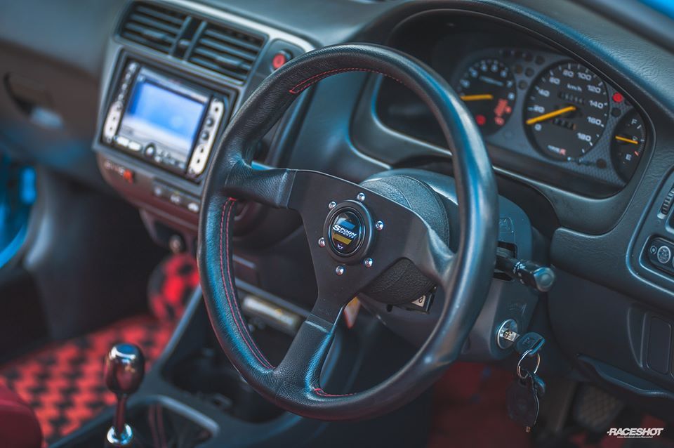 汽车美图赏析涂装本田思域typerek9