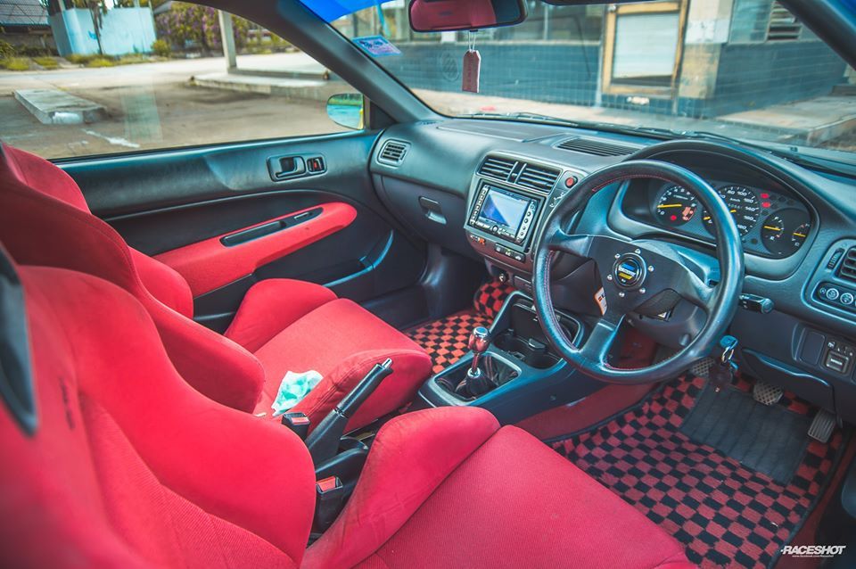 汽车美图赏析：涂装 本田思域TypeR EK9