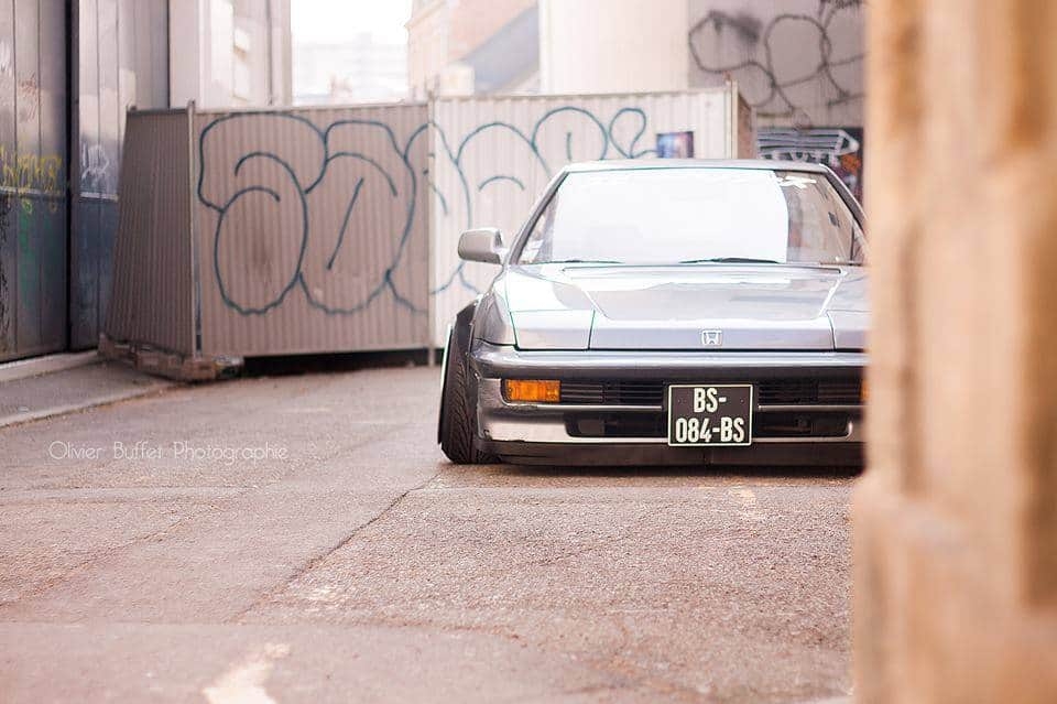 跳灯本田Prelude 。八零年代末Gai抢最靓的仔！