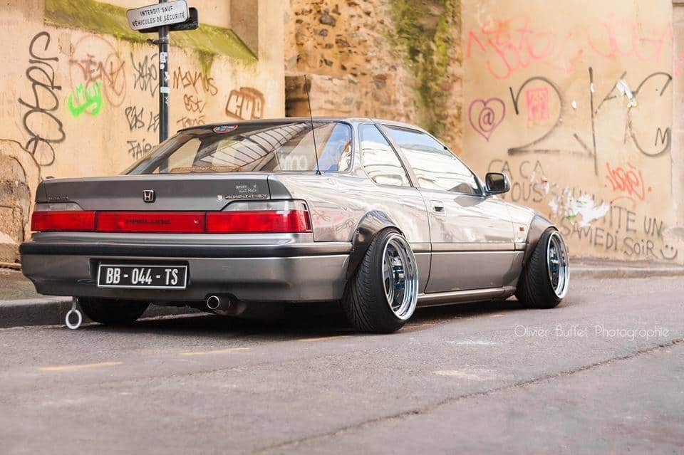 跳灯本田Prelude 。八零年代末Gai抢最靓的仔！